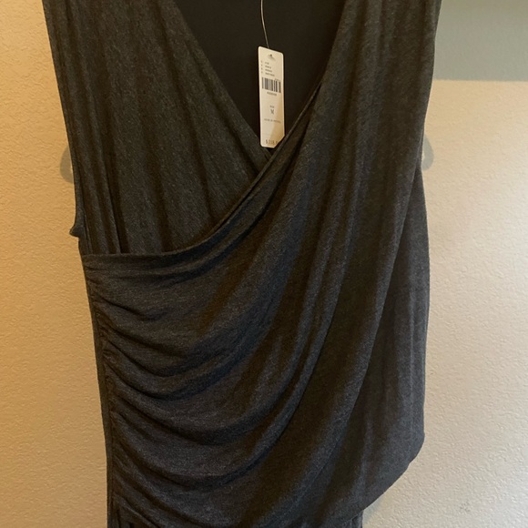 Anthropologie grey side twist dress - Picture 3 of 3